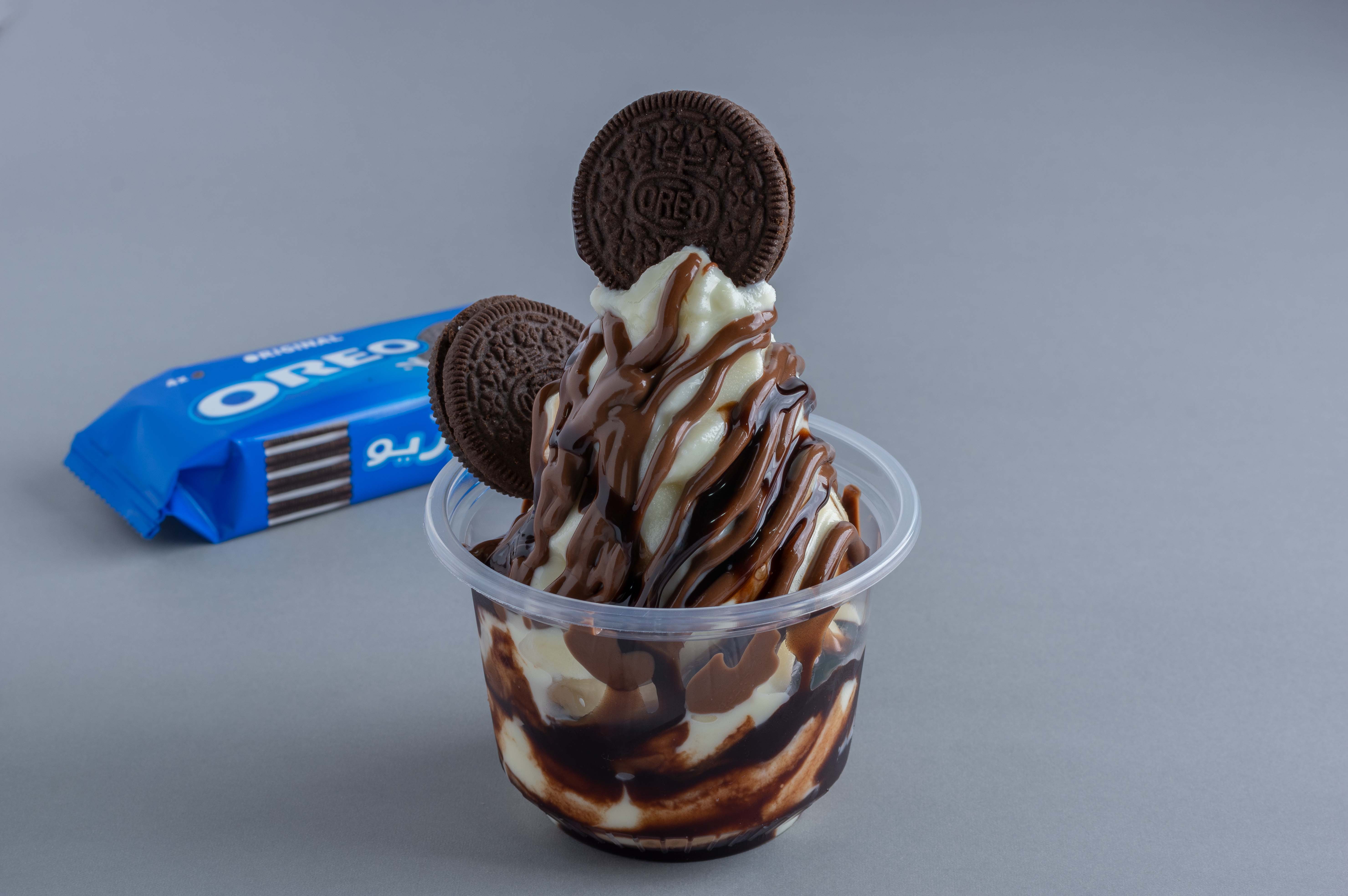 Oreo Topping Ice Cream