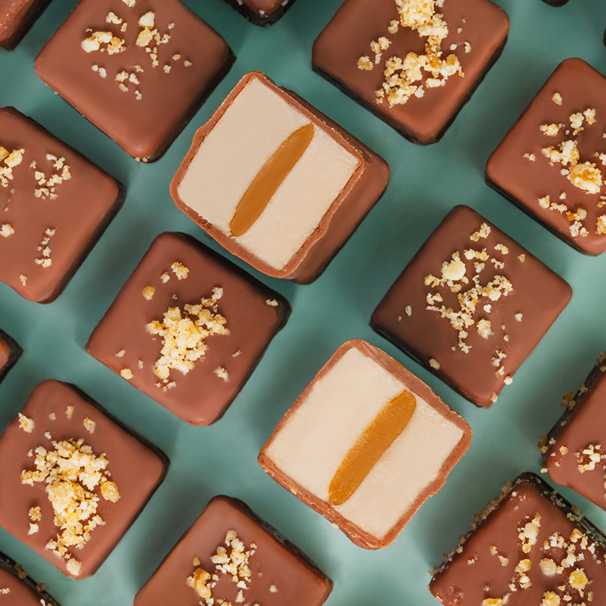 Peanut Crunch Ice Cream Bites