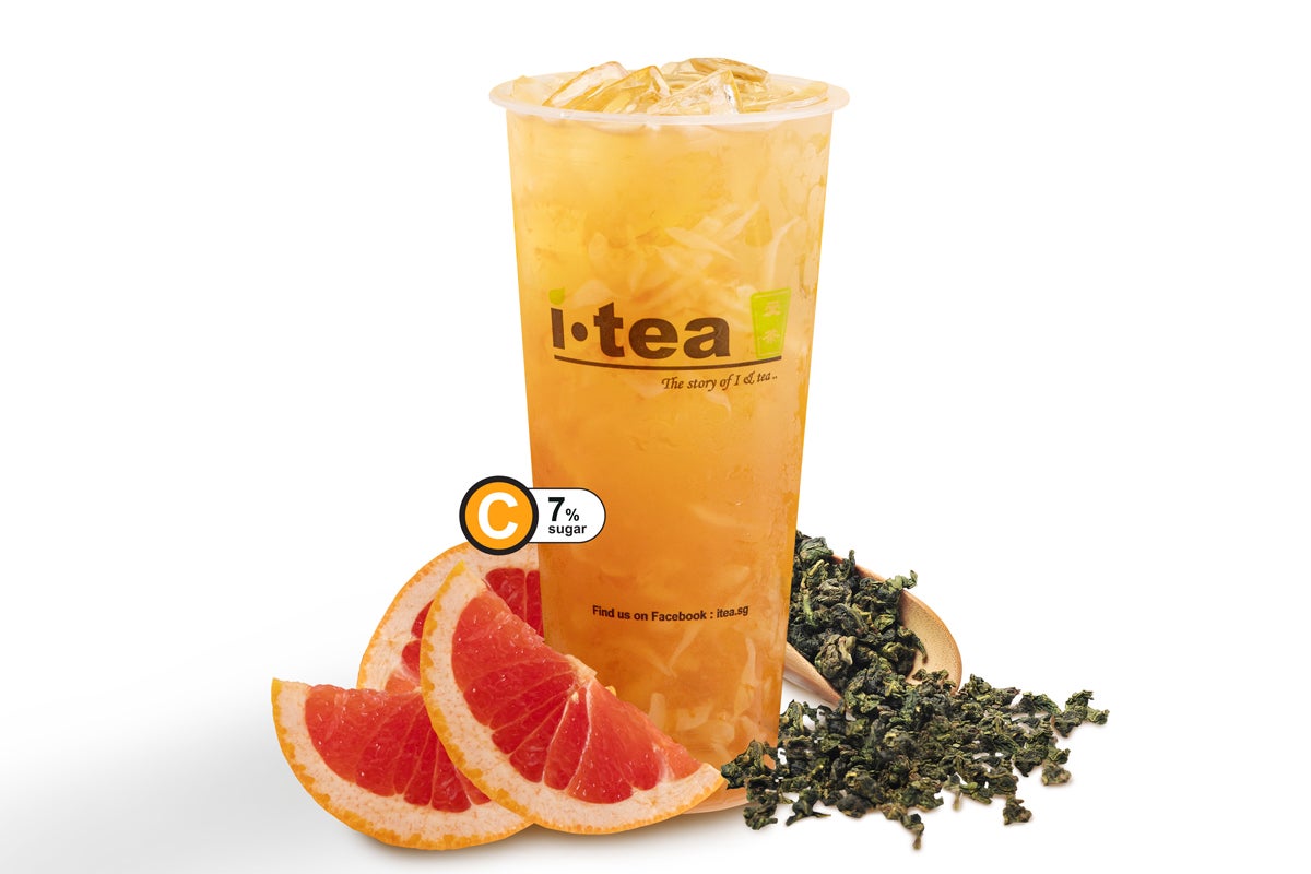 Grapefruit Oolong Tea with Pomelo