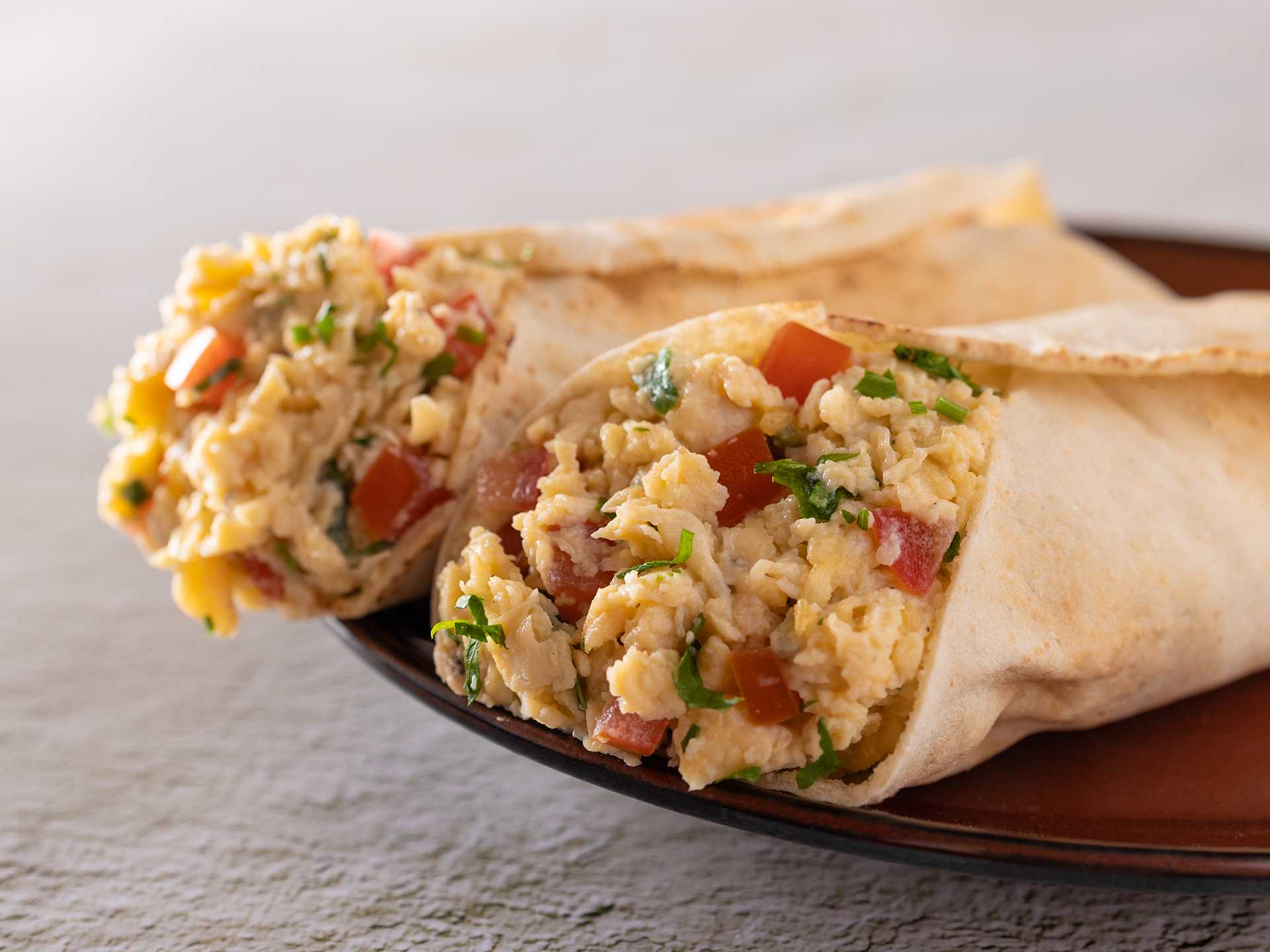 Scrambled Egg Tomato Sandwich