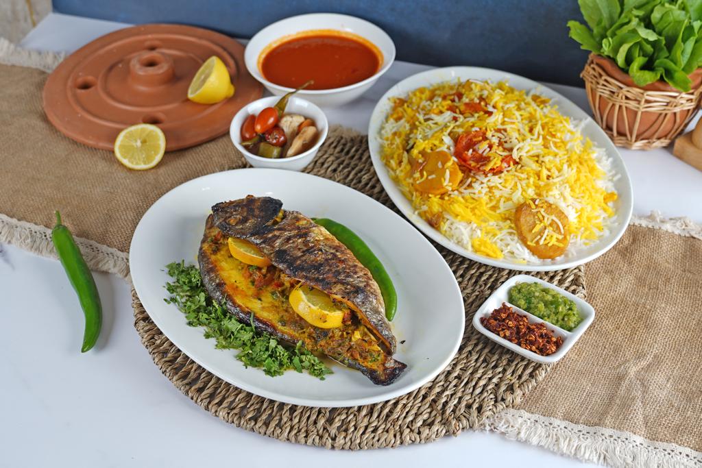 Grilled superym fish + Bread Michkhol