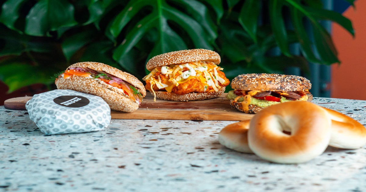 Bross Bagel Shelter Hall delivery from Brighton Centre Order with