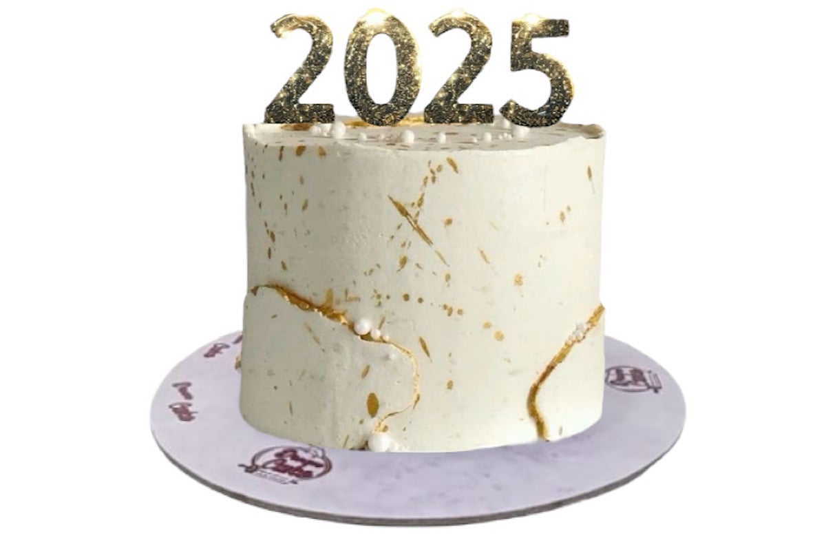 New years simple cake