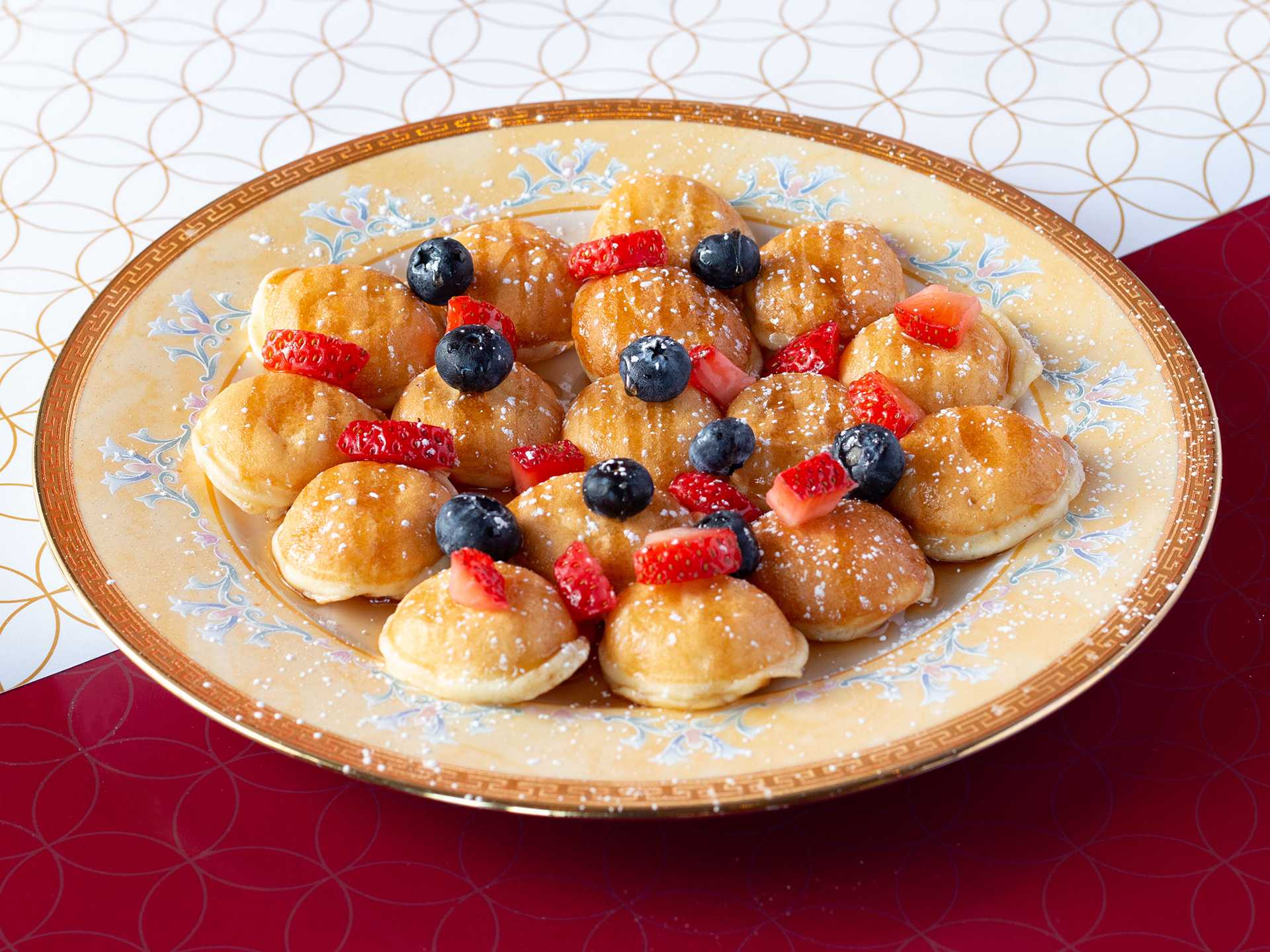 Berries Mini Pancakes