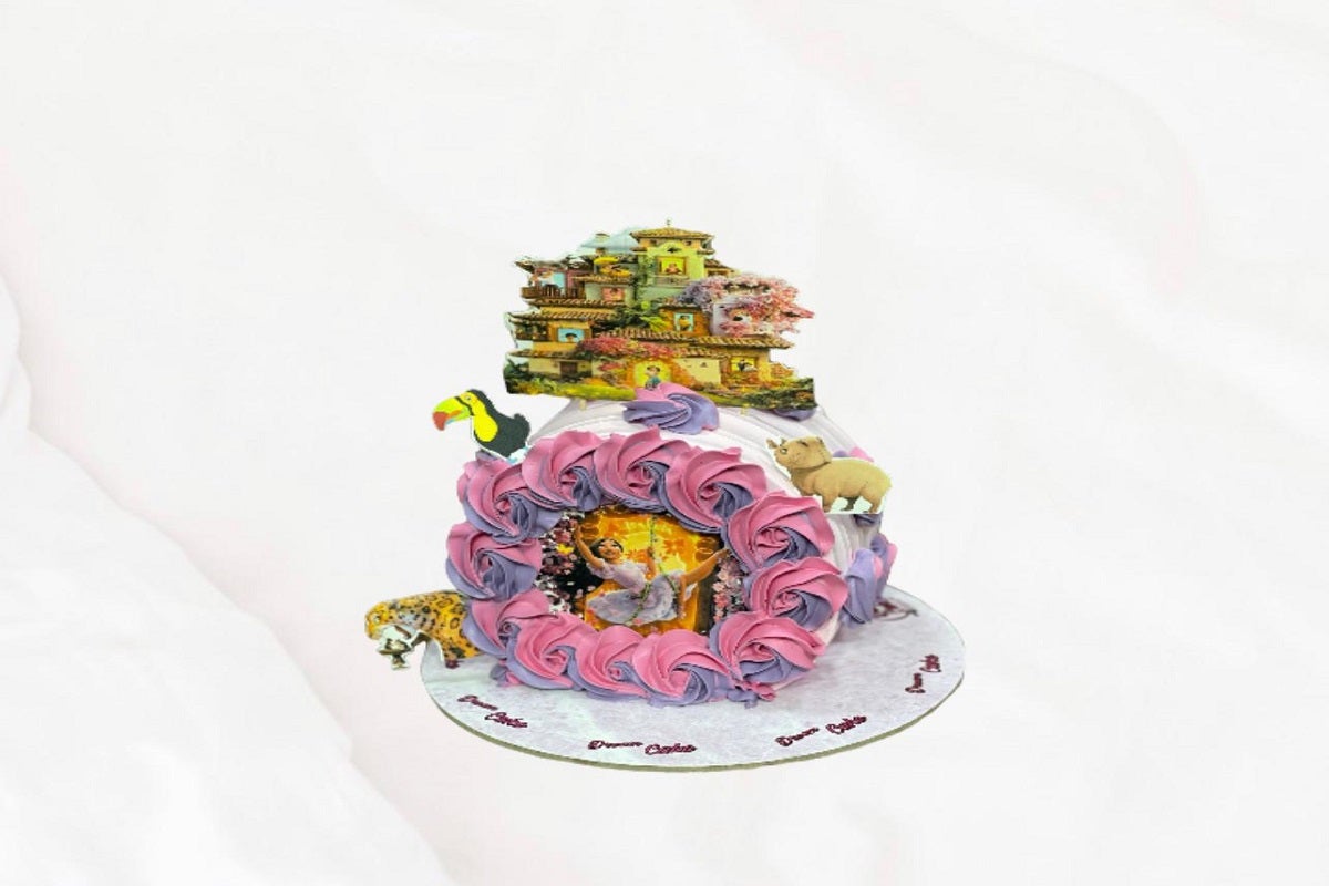 encanto cake 8 inch   serve8-10 persons of delicious