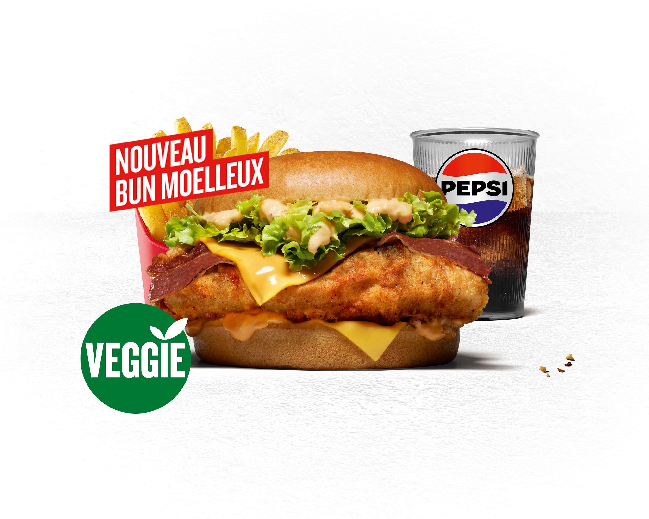 MENU COLONEL BACON VEGGIE