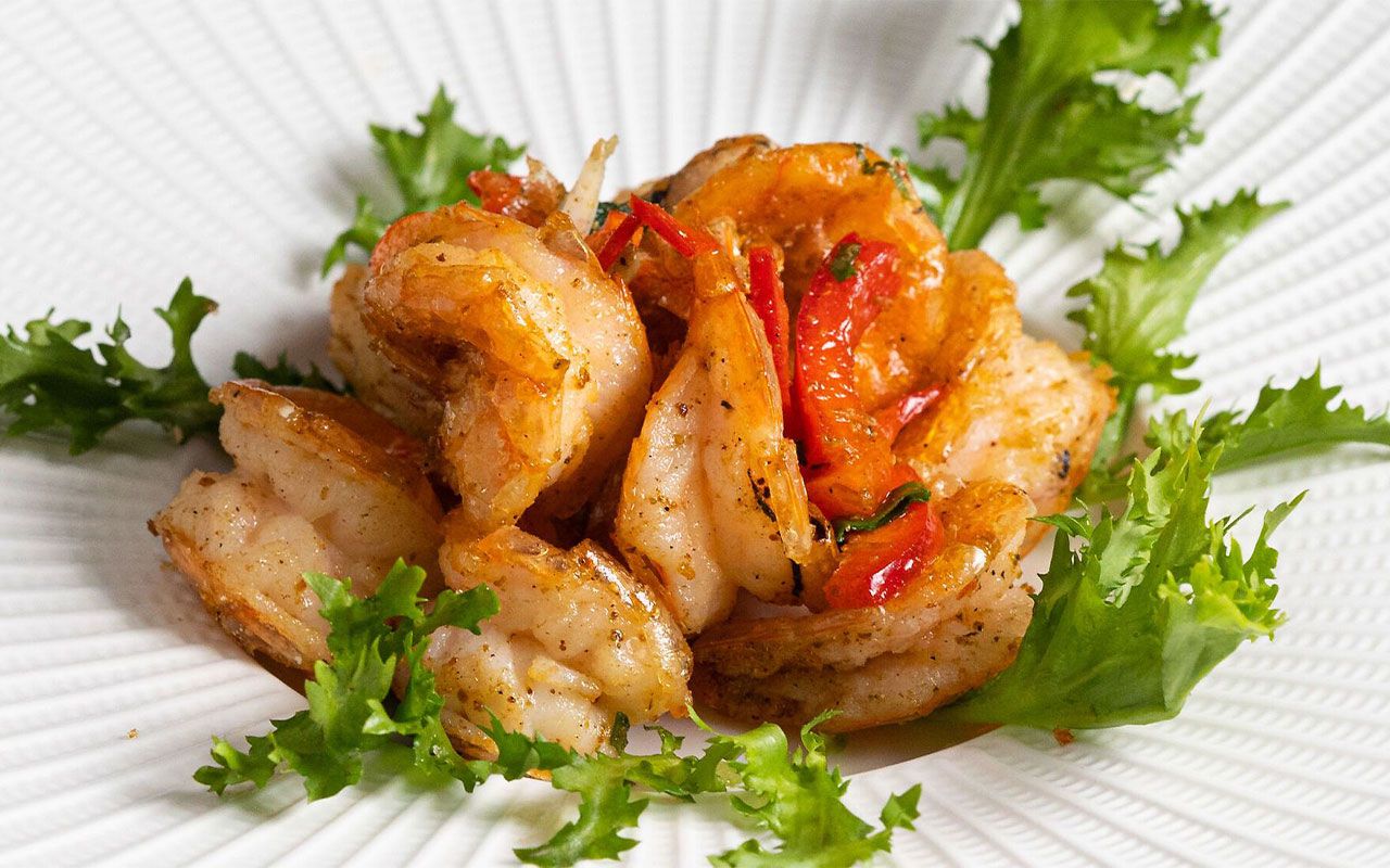 65. Gamberi sale e pepe senza glutine