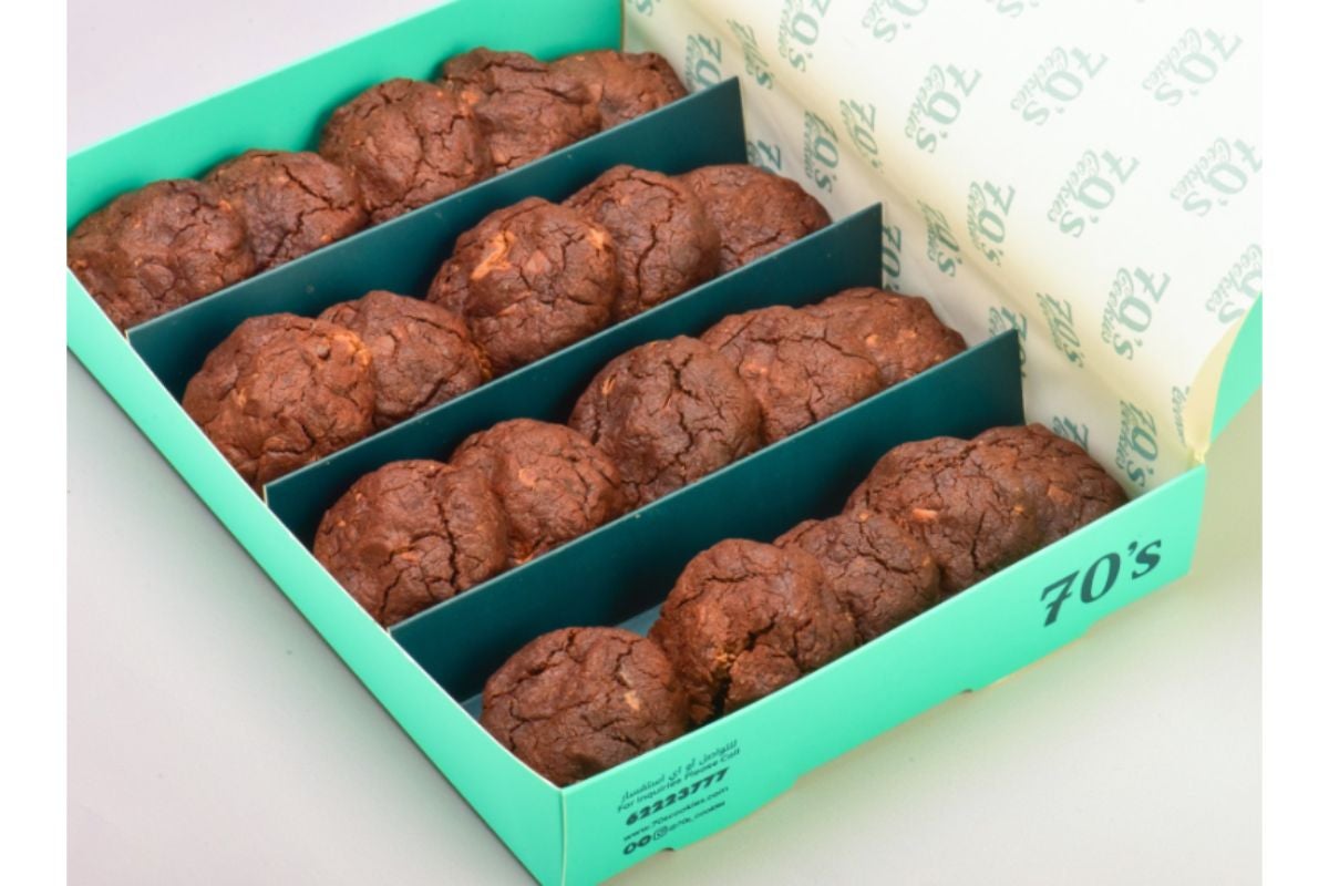 New York Double Chocolate Cookies