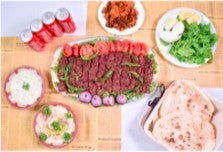 Special Kebab khashkash Abo Fadel Platter
