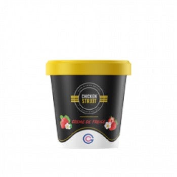 Glace creme de fraise