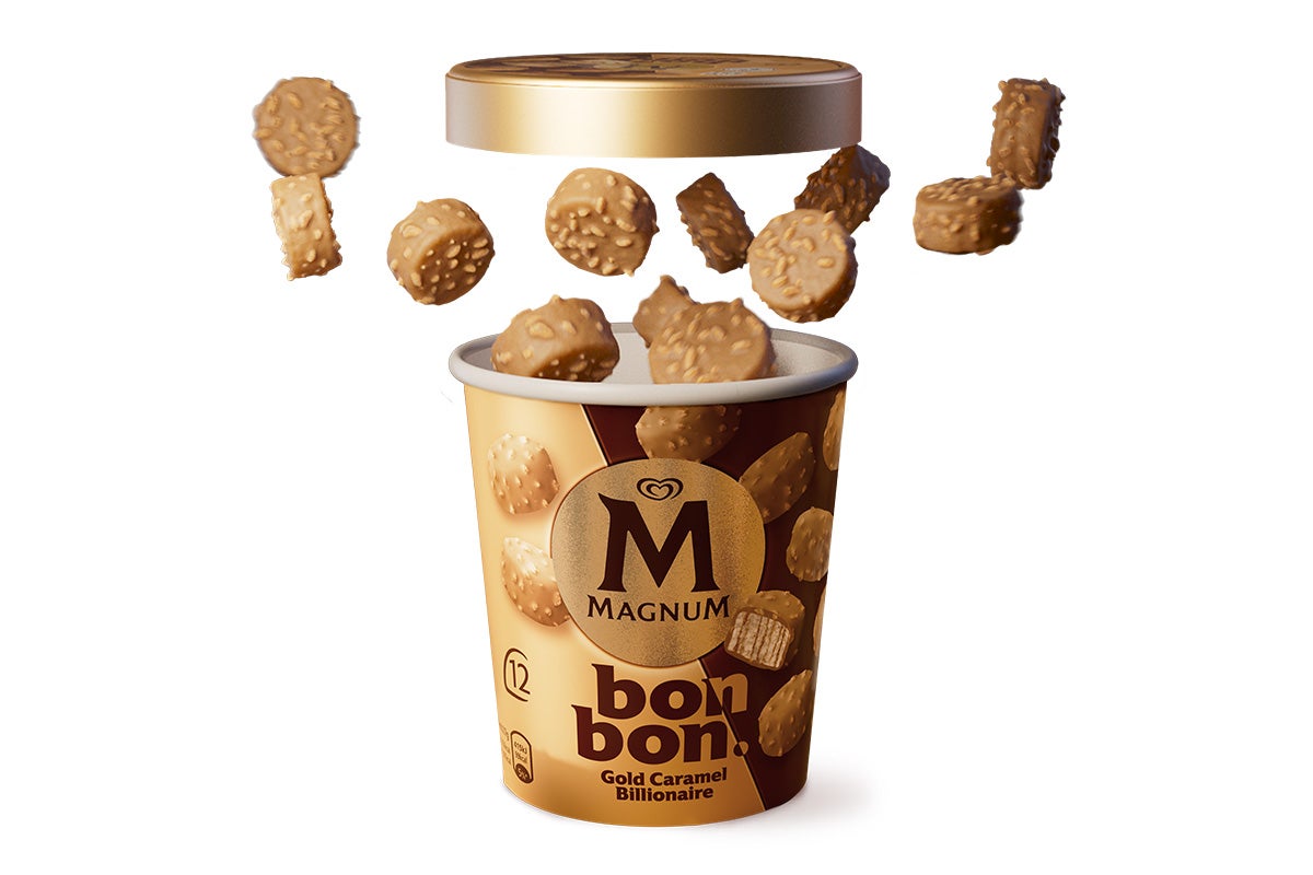 Glace Magnum® BonBon Gold Caramel - 168g
