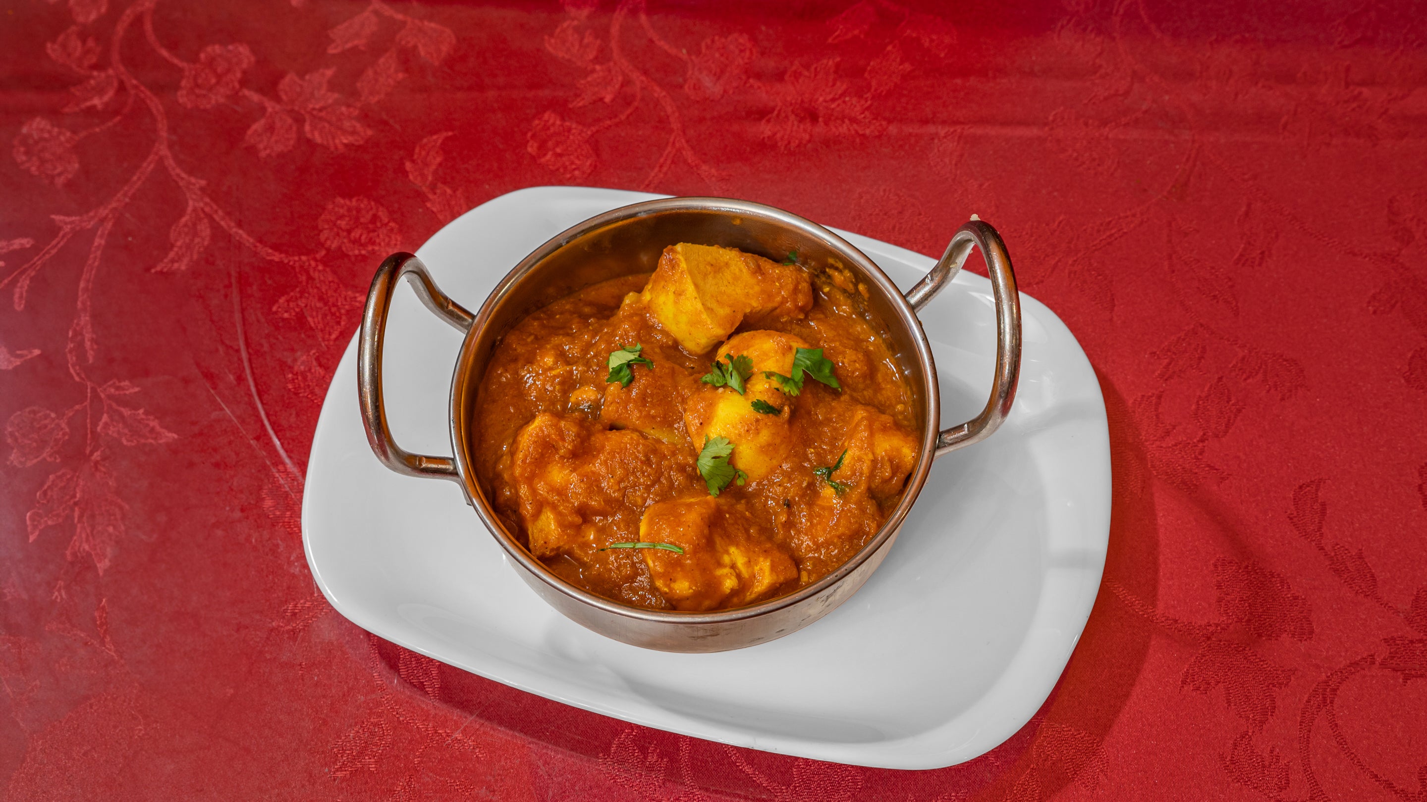 Plat poulet vindaloo