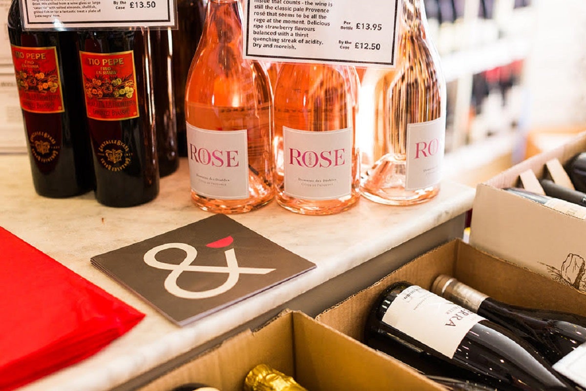 Lea & Sandeman Wine Shop Kensington delivery from Holland Park