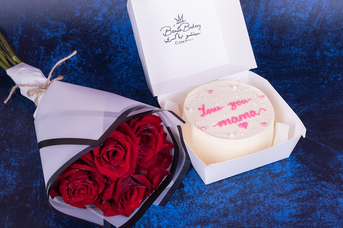 Love You Mama With Roses