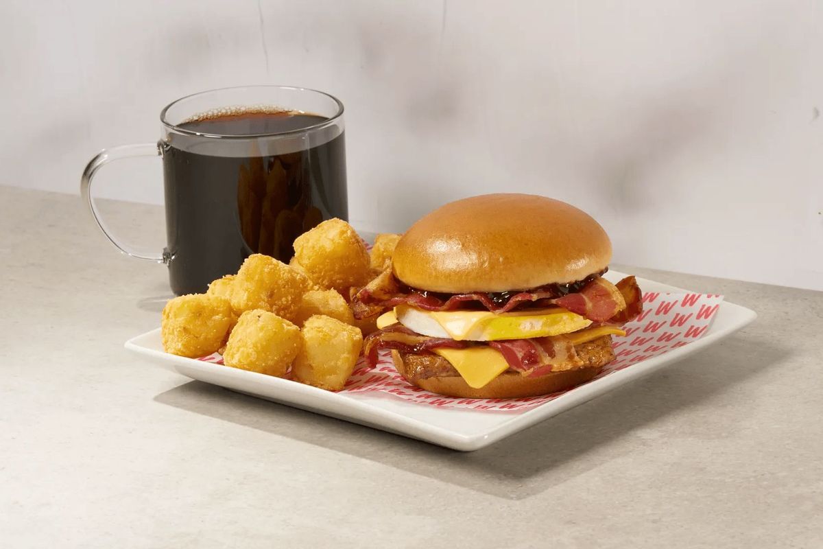 Breakfast Baconator® Combo - Large