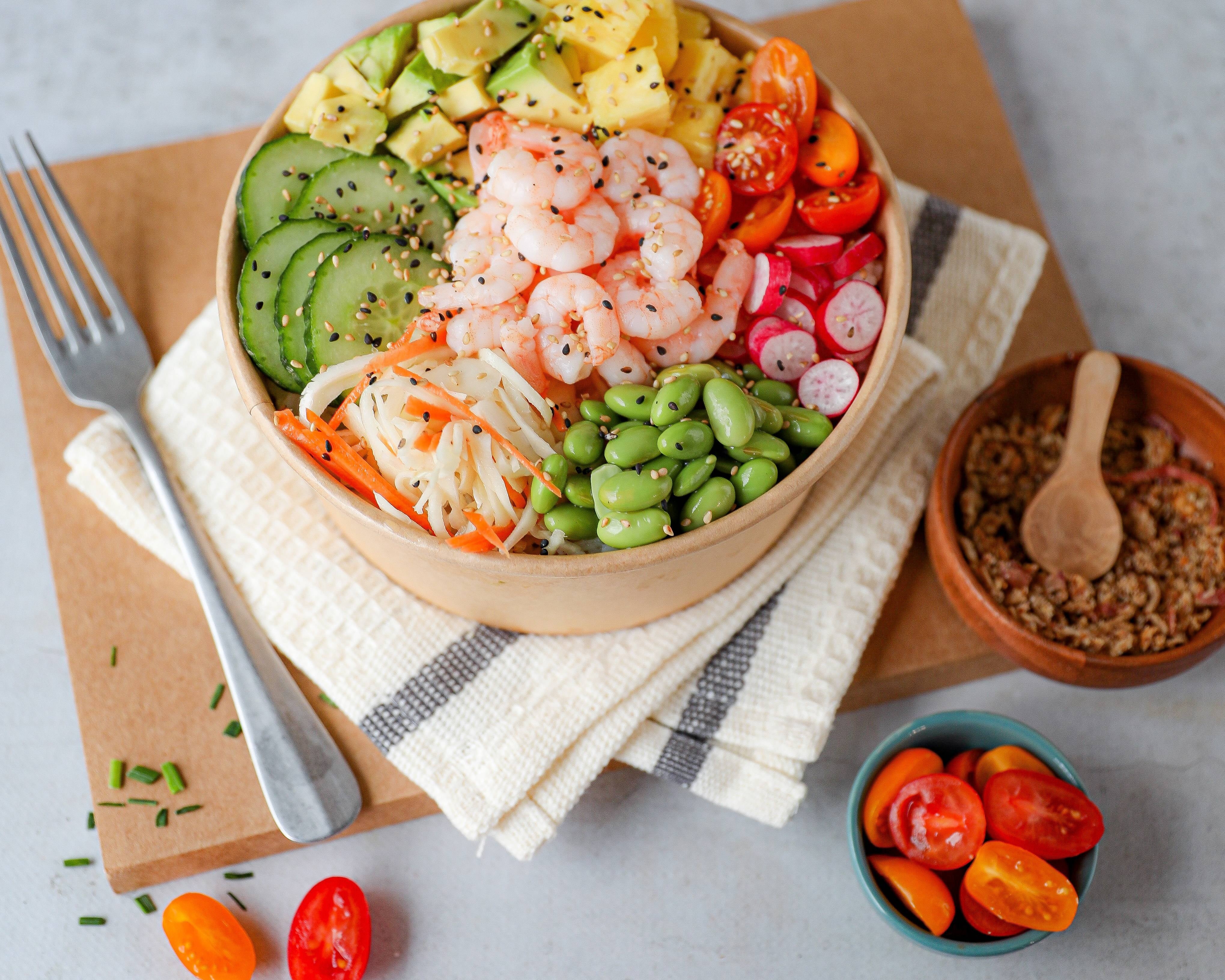 Poke Bowl Crevette
