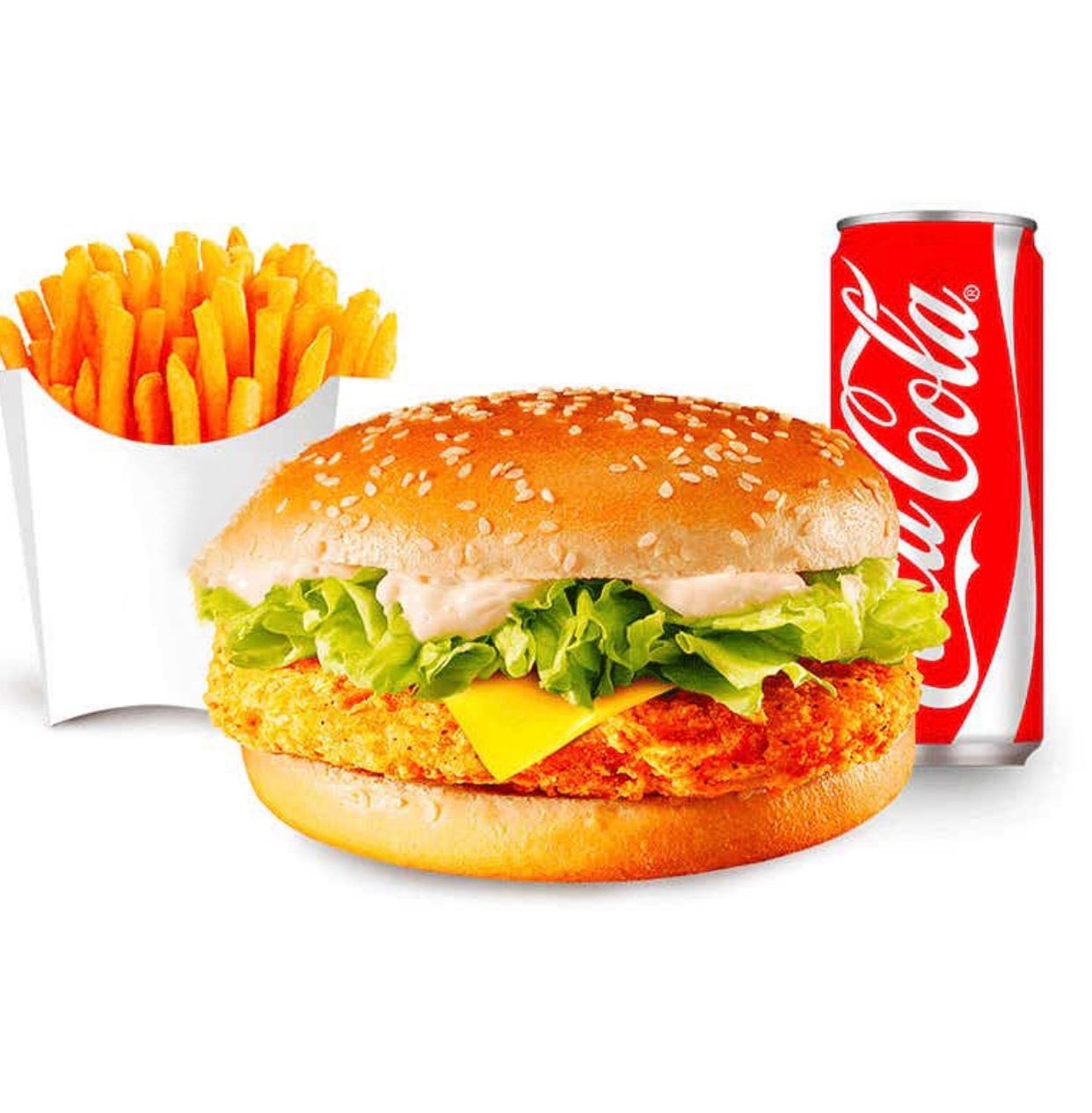 Menu chicken burger