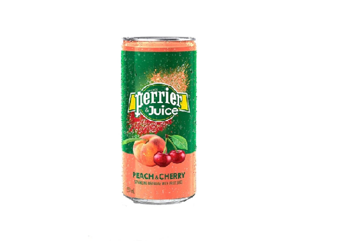 Peach and cherry perrier & Juice - 250ml