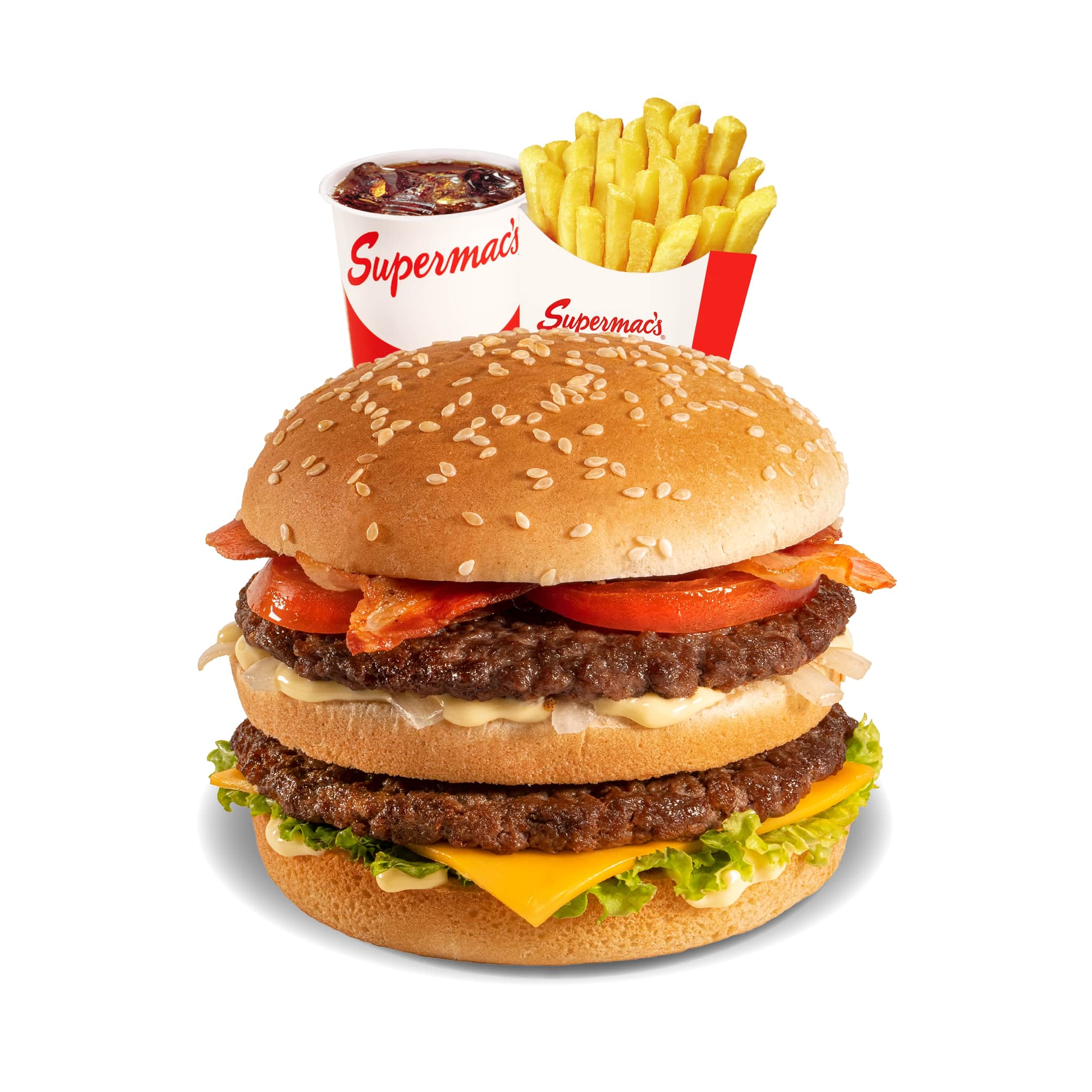 Smokey Bacon Burger Meal