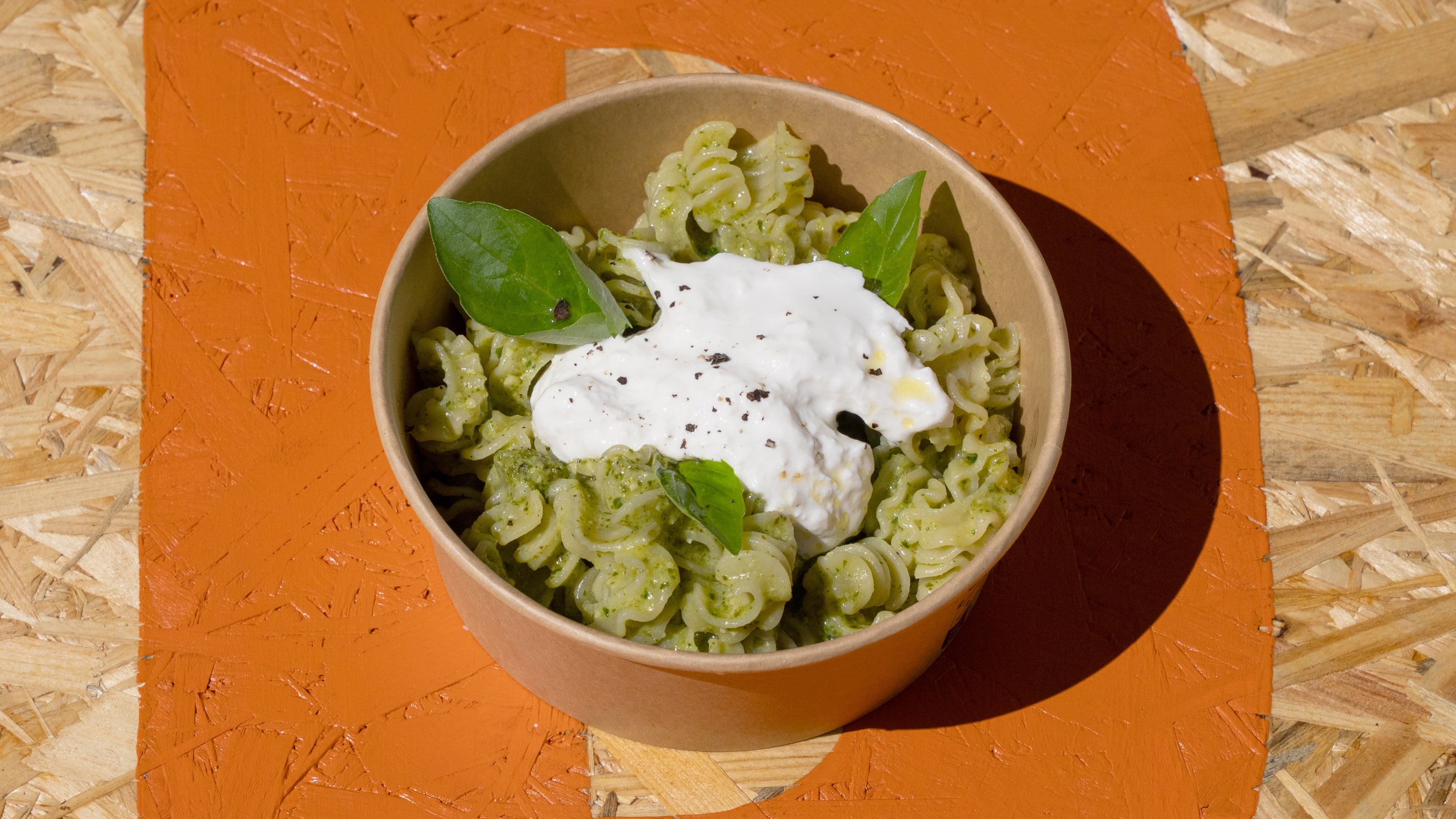 Pâtes fraîches Pesto Verde & Stracciatella 🌿