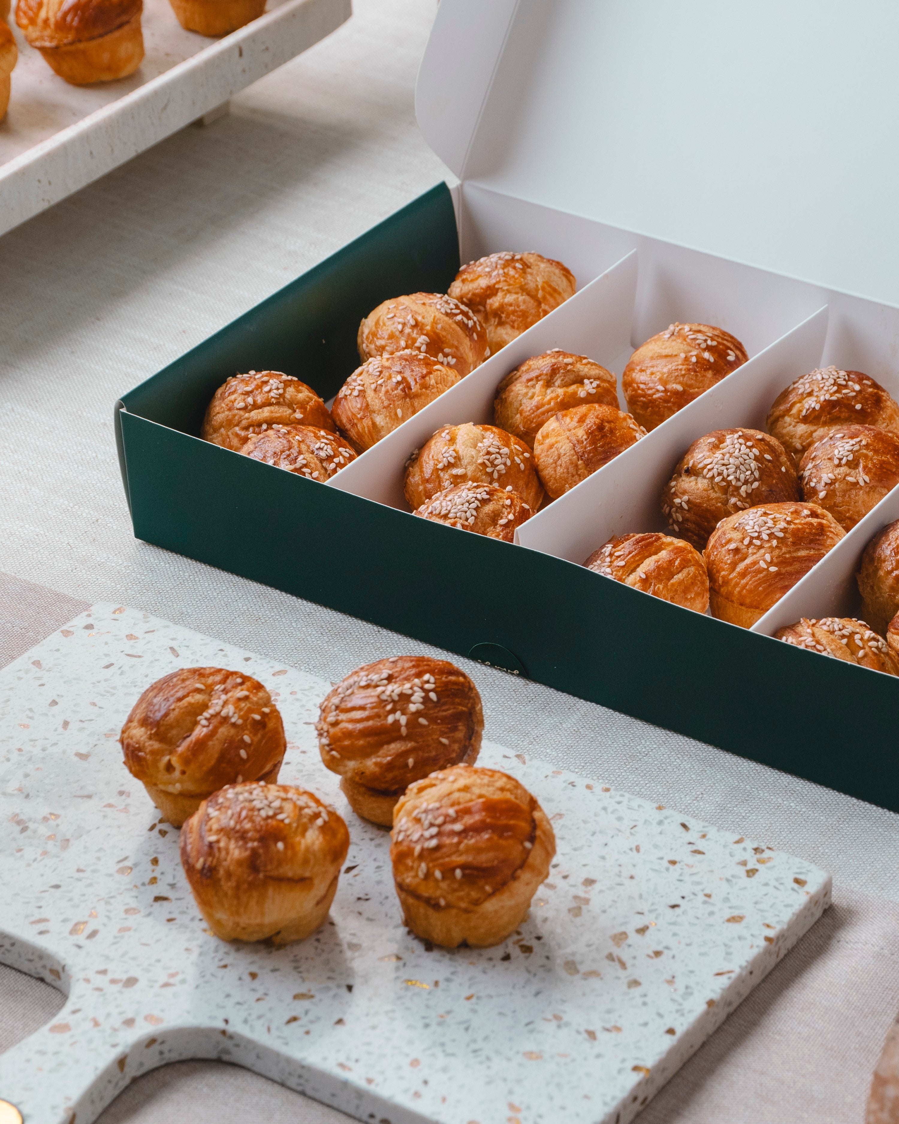 Cheese and Honey Puff