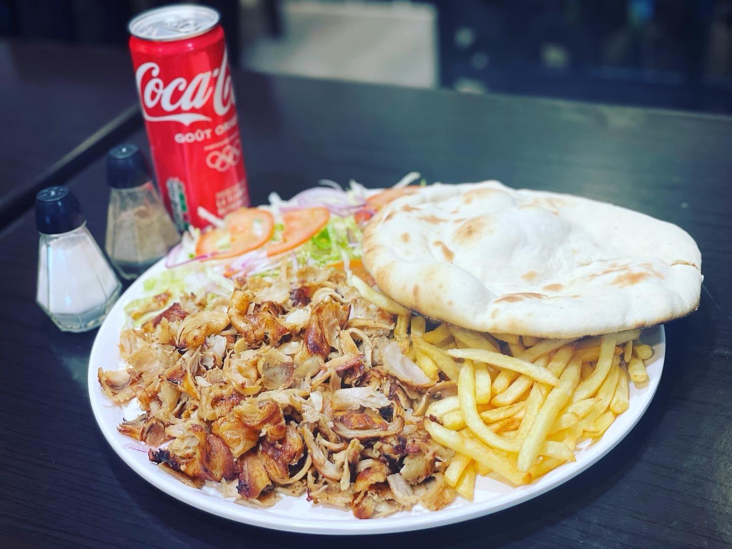 Assiette Kebab de poulet