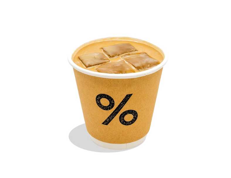 Iced Vegan Spanish Latte