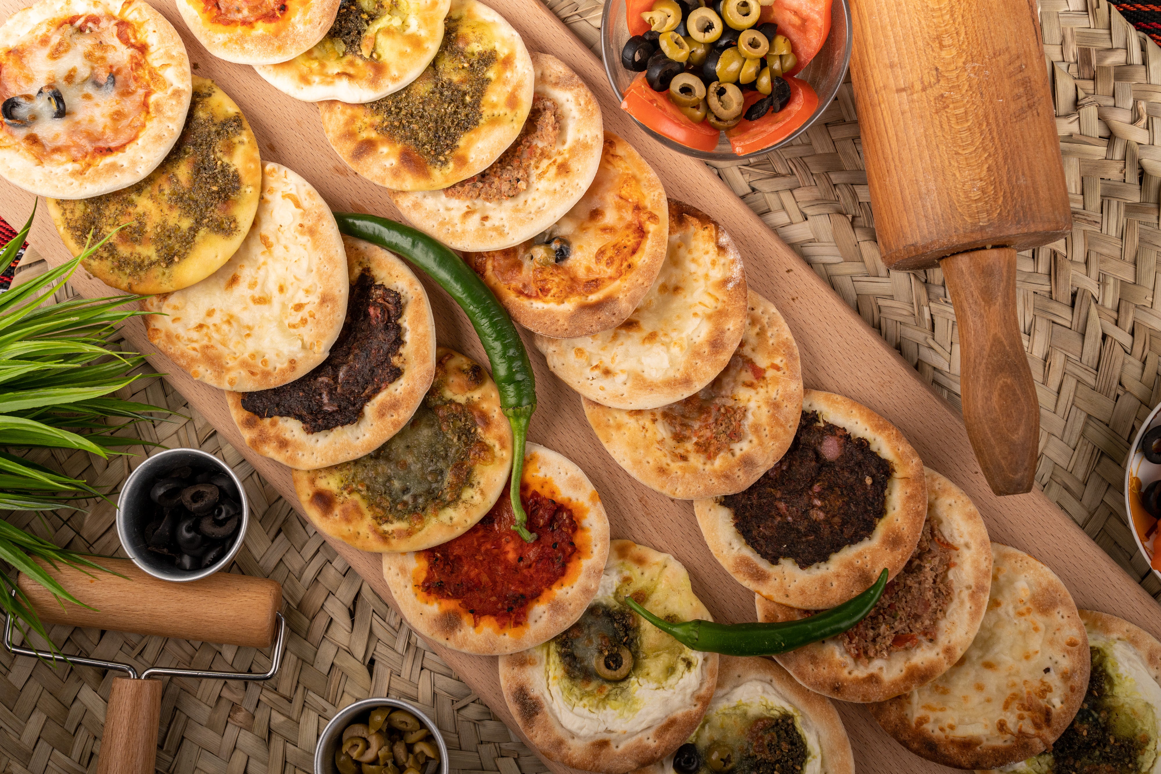 Dozen Small Fatayer