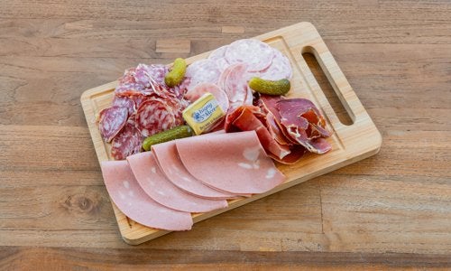 Planches de charcuterie de la halle