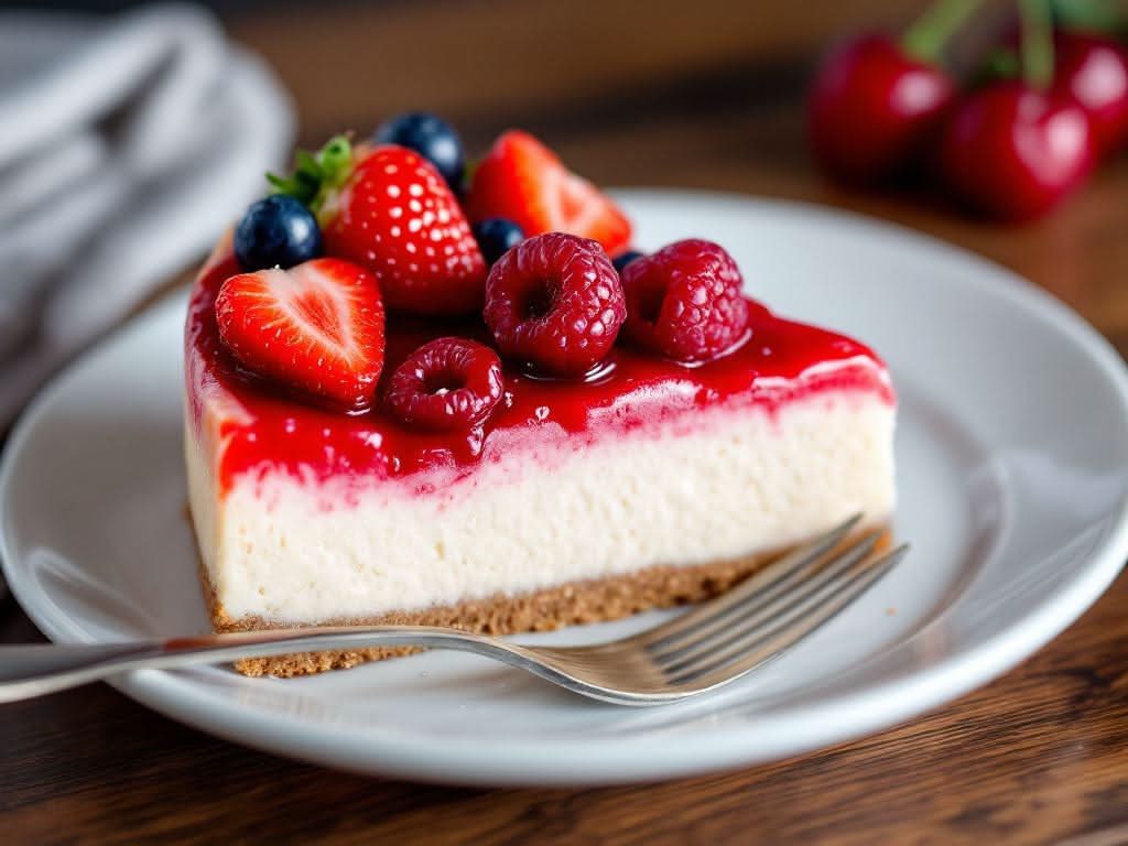 🍒 Cheesecake fruits rouges