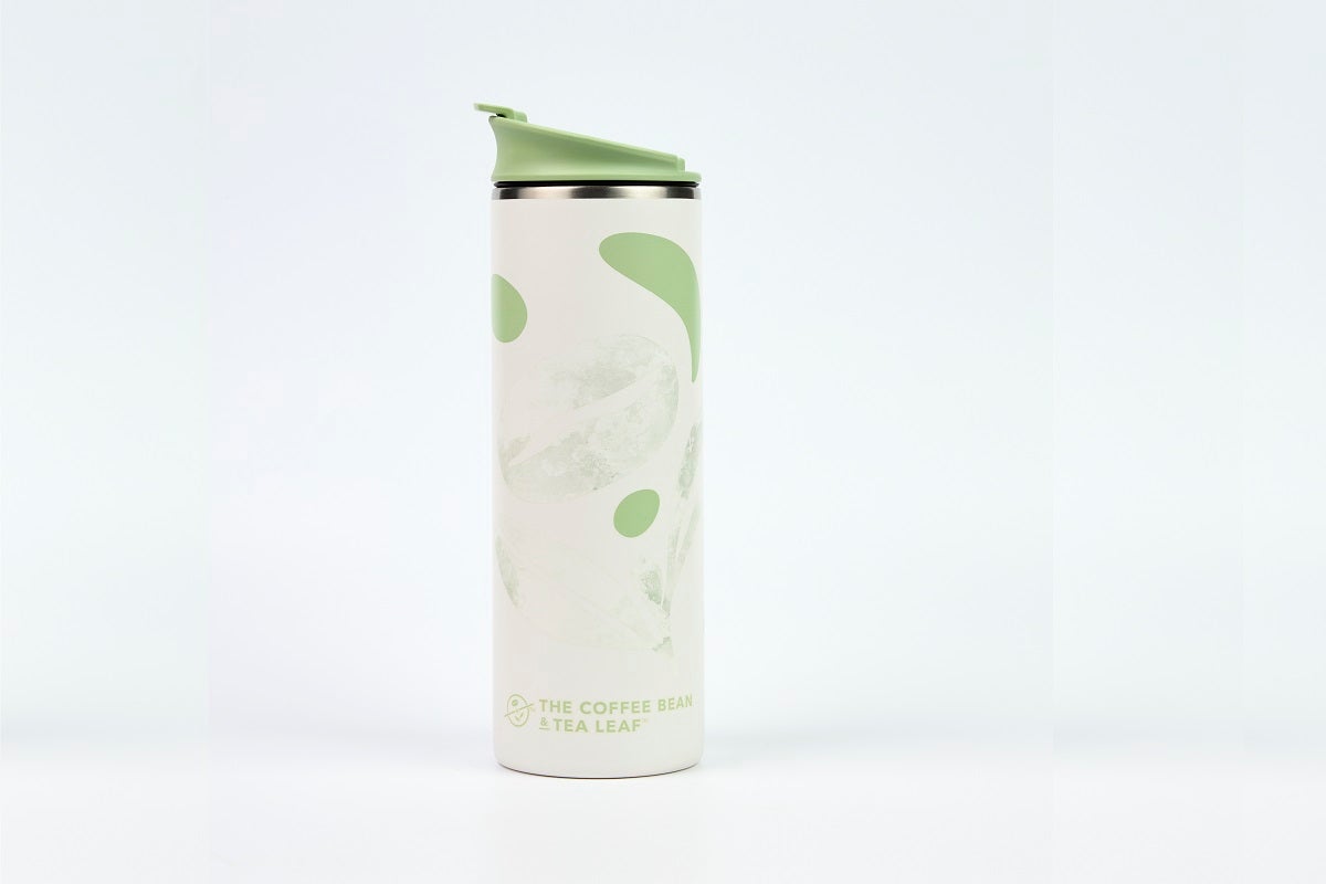 Flip Top Insulated Stainless steel Bottle - Green