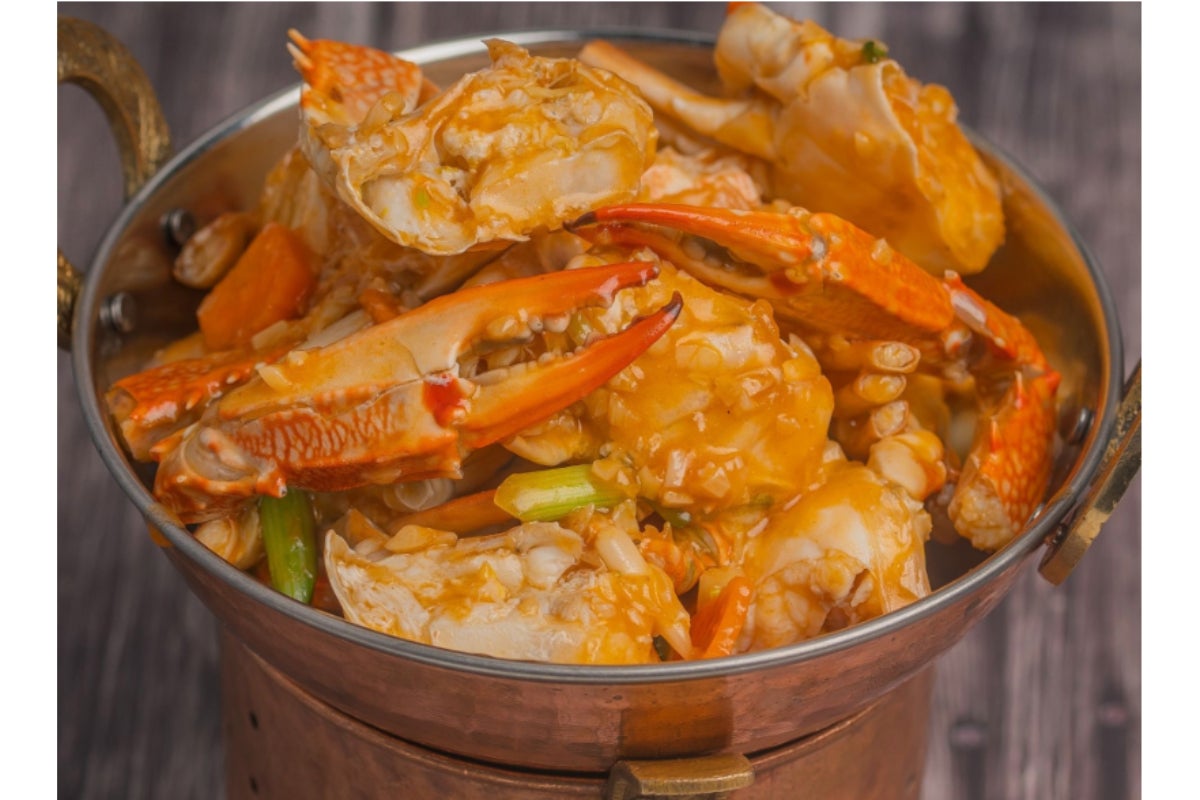 Crab with Garlic Sauce
