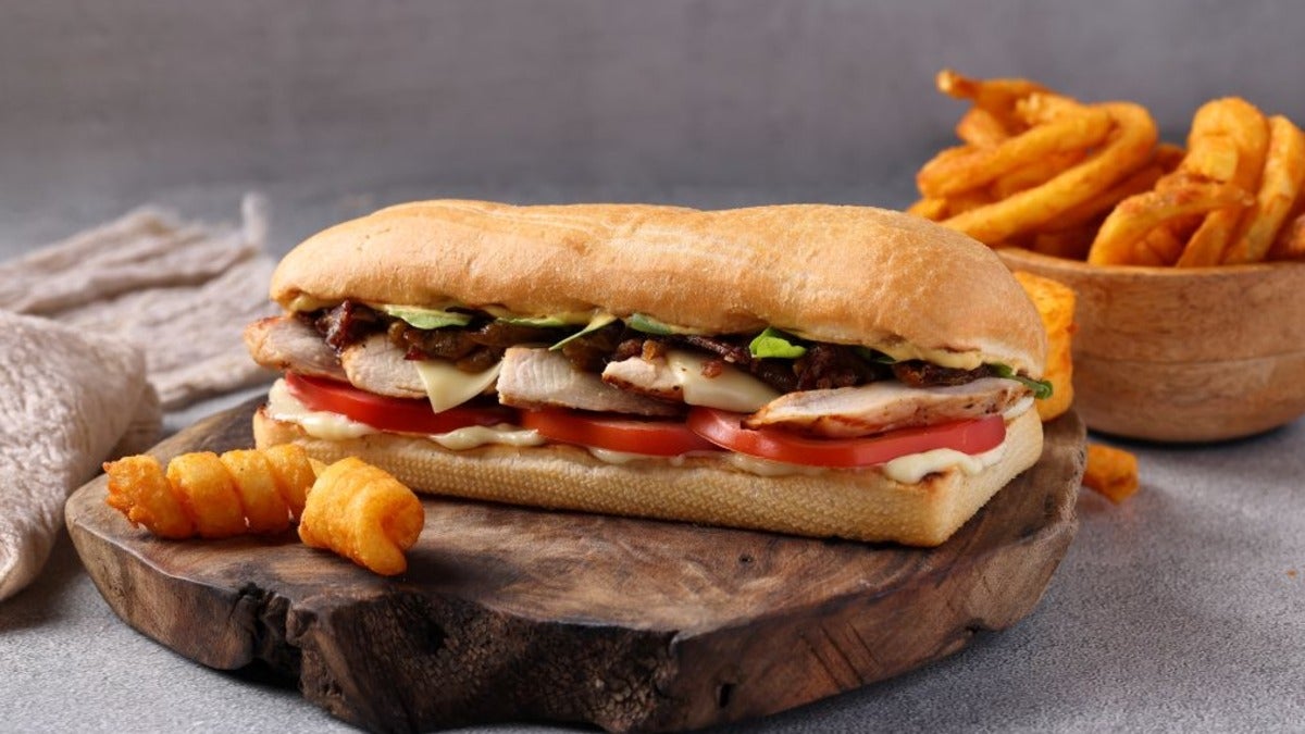 Grilled chicken sandwich