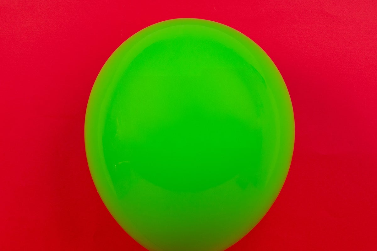 Green balloon