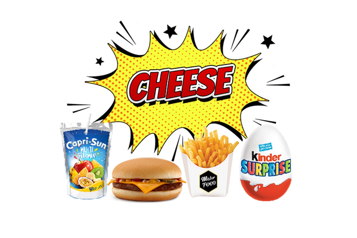 Menu kid Cheeseburger