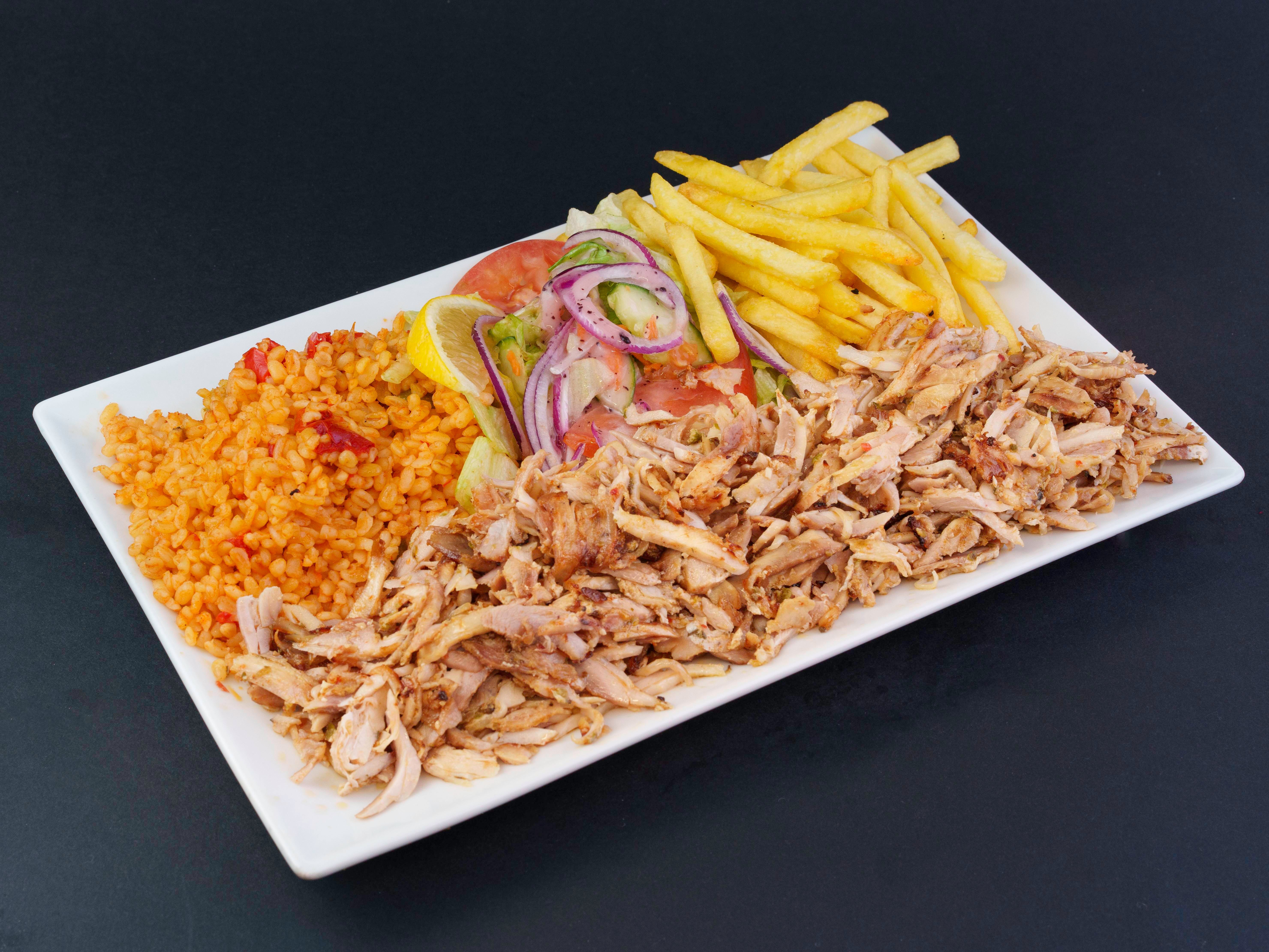 🔥🍛Assiette kebab poulet