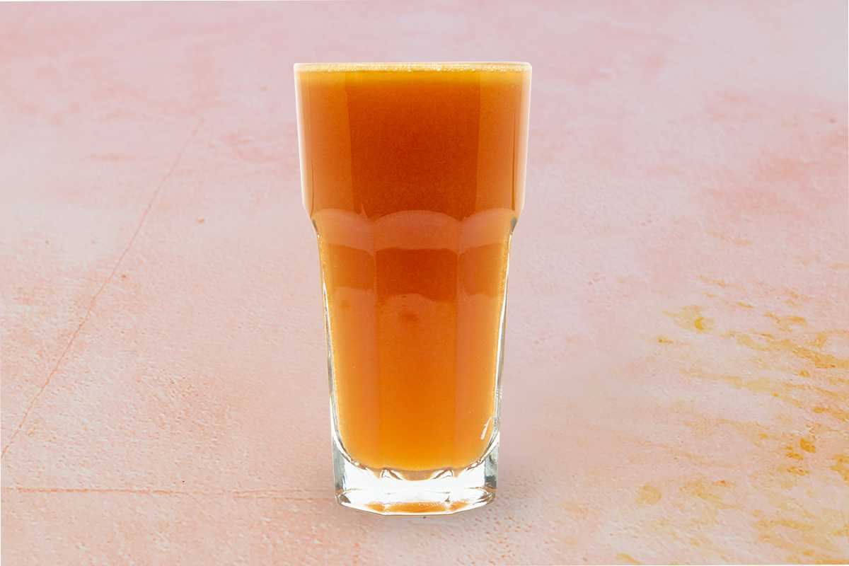 Fresh Red Apple Juice