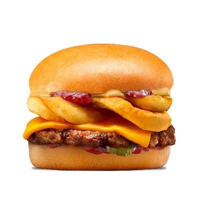 Curly Cheeseburger Sandwich