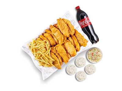 Catch Of Fish Family Meal