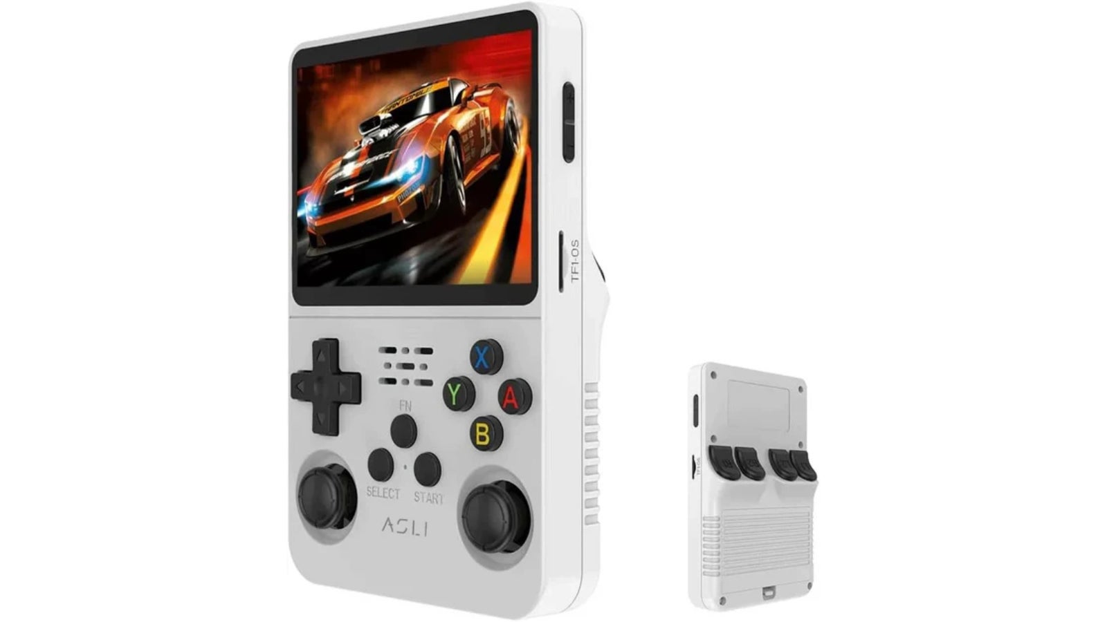ASLI XRetro Engine 3.5 XRetro Handheld Game Console With Linux System 128GB White (222)