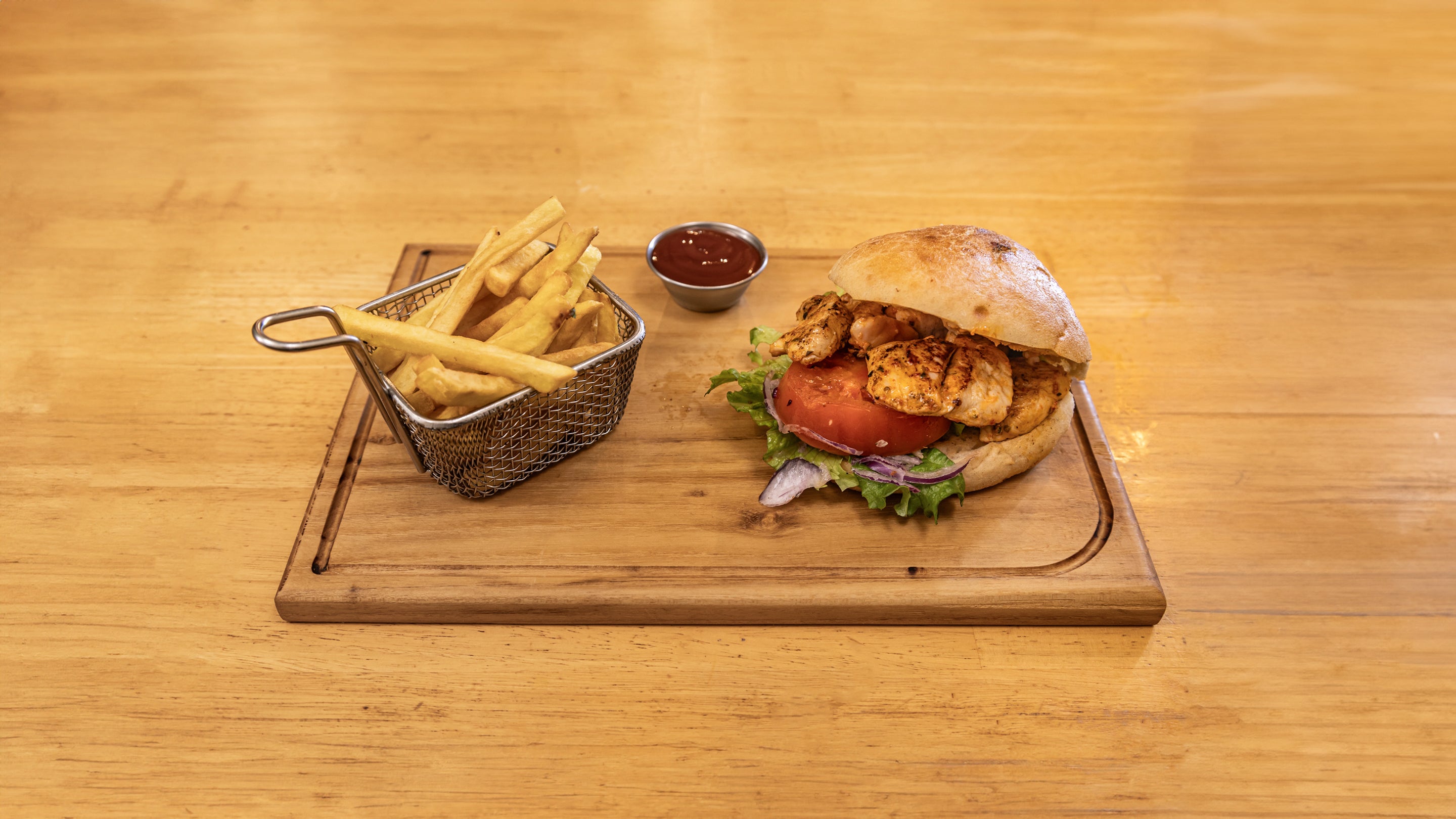 Menu Poulet Provençale