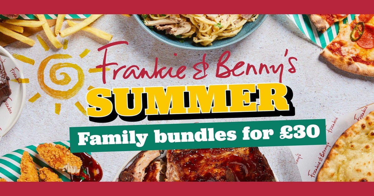 Frankie & Benny's - Hanley delivery from Hanley - Order with Deliveroo