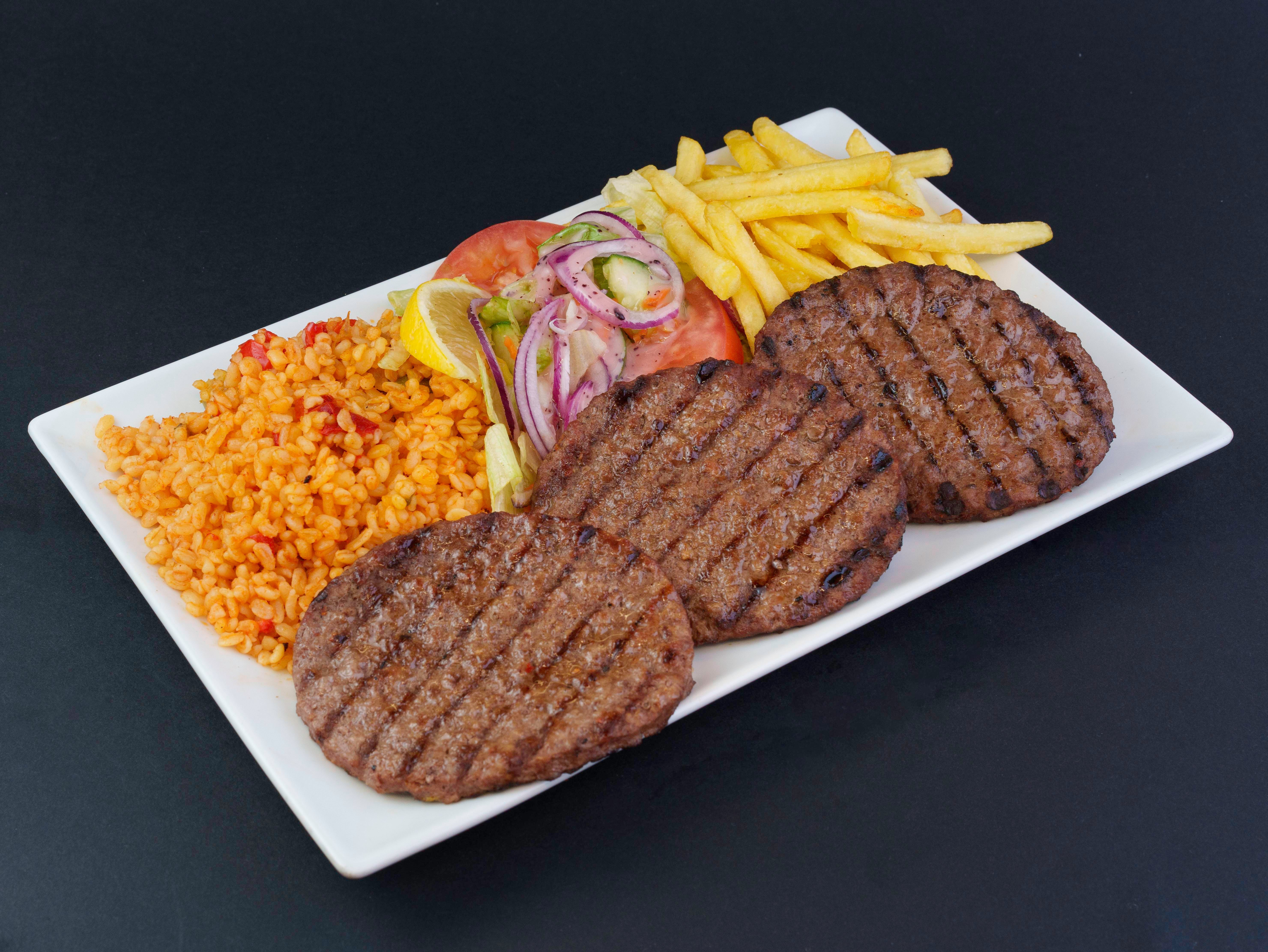 🔥🍛Assiette 3 steaks