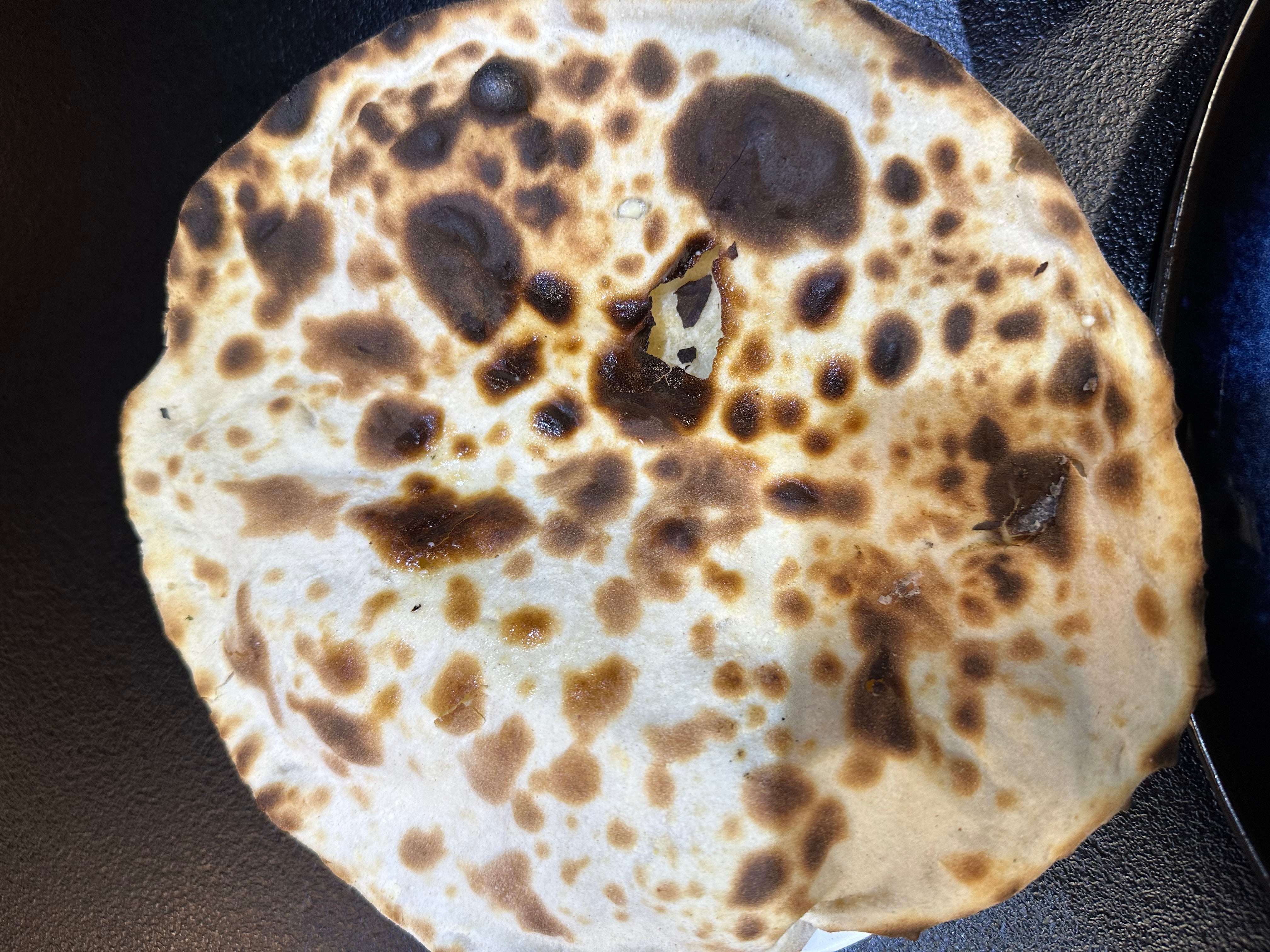 Naan au fromage