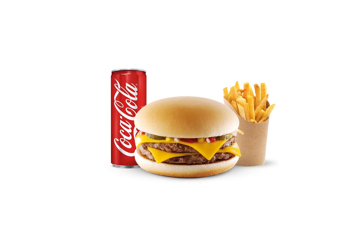 Menu Double cheeseburger 🍔🍔