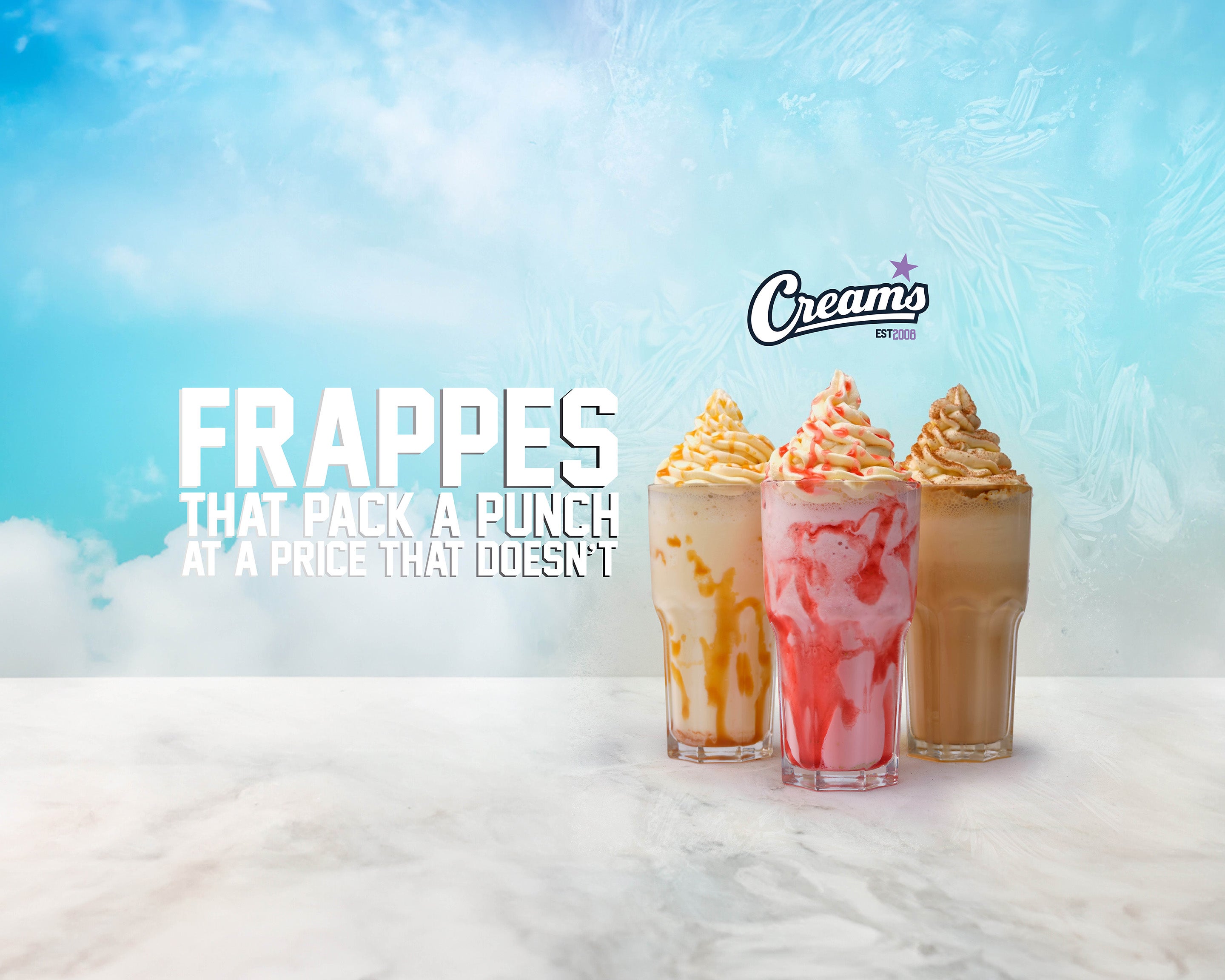 Creams Café Newcastle delivery from Newcastle City Centre Order