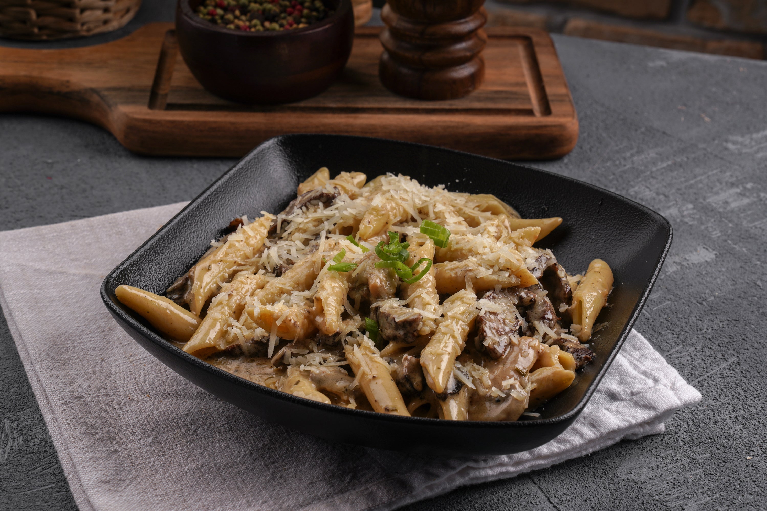 Steak and Mushroom
