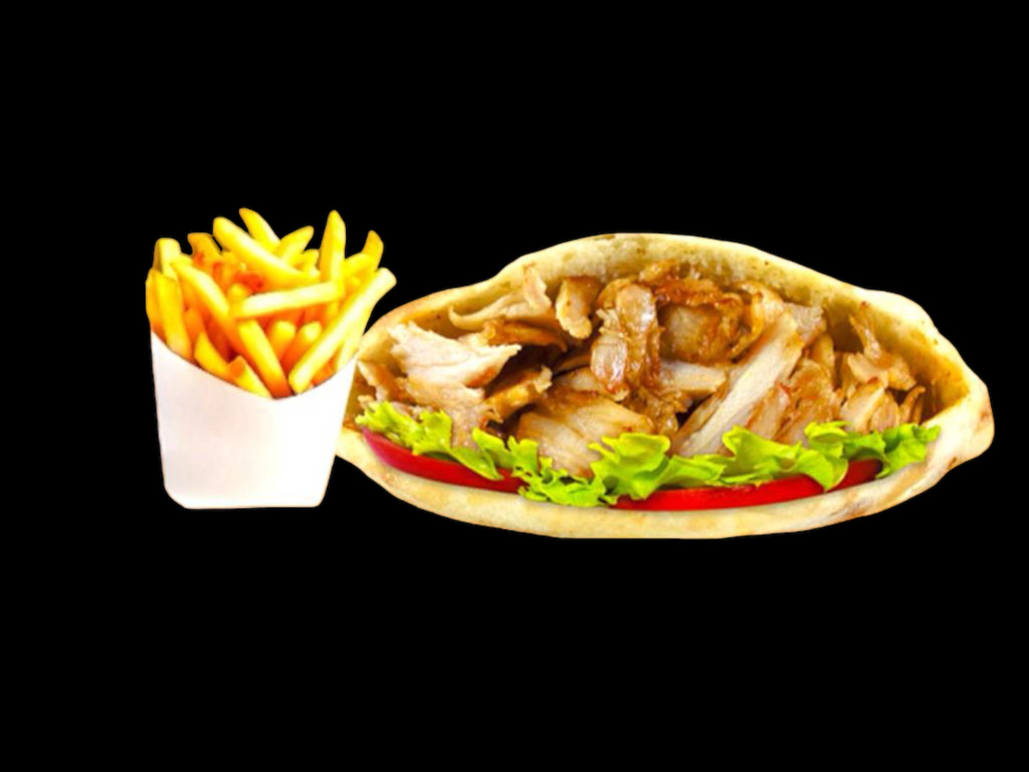 Kebab + frites