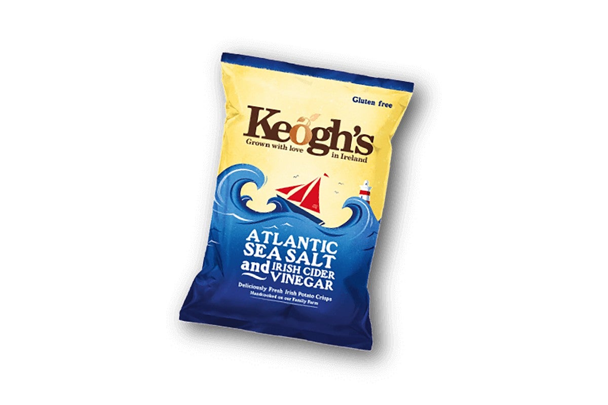 Keoghs Altantic Sea Salt & Vinegar Crisps