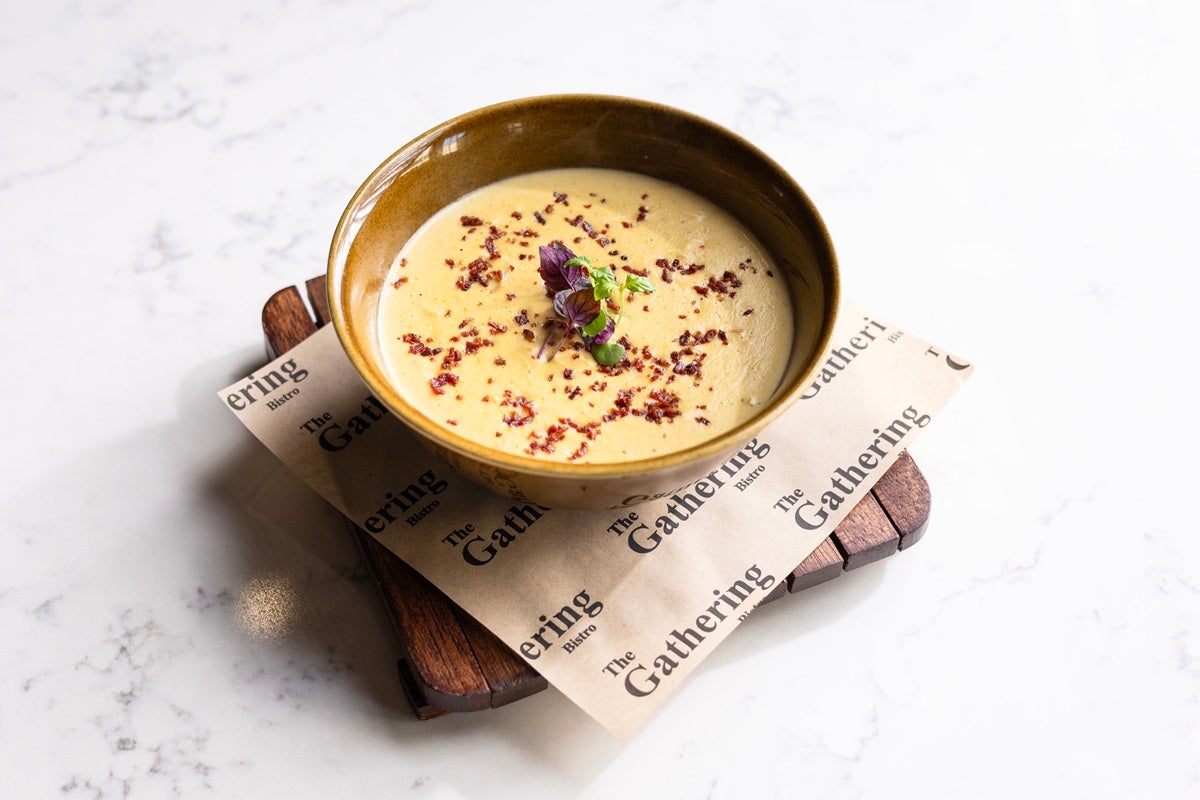 Sweet Corn Chicken Soup